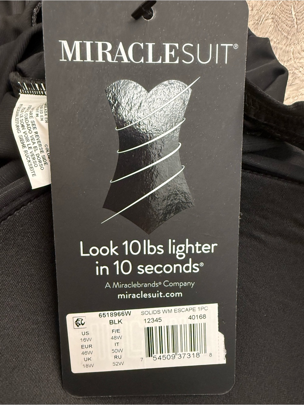 NWT Miraclesuit Must Haves Escape One Piece Swimsuit (size 16) - Picture 10 of 11